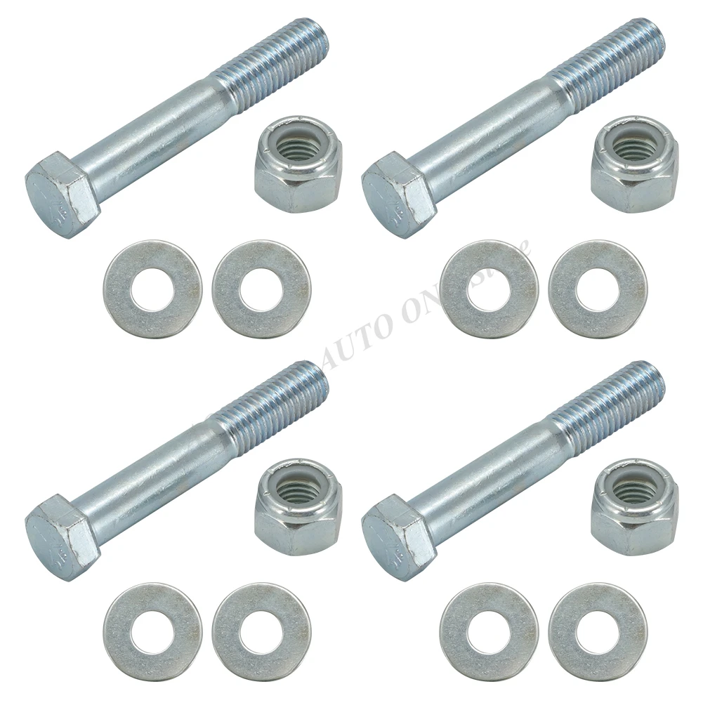 طقم مسامير تثبيت الممتص الخلفي Gr8 11611959 لسيارة تشيفي سيلفرادو جي إم سي سييرا 3500 2500 1500 درجة 8.8 غسالات مسطحة