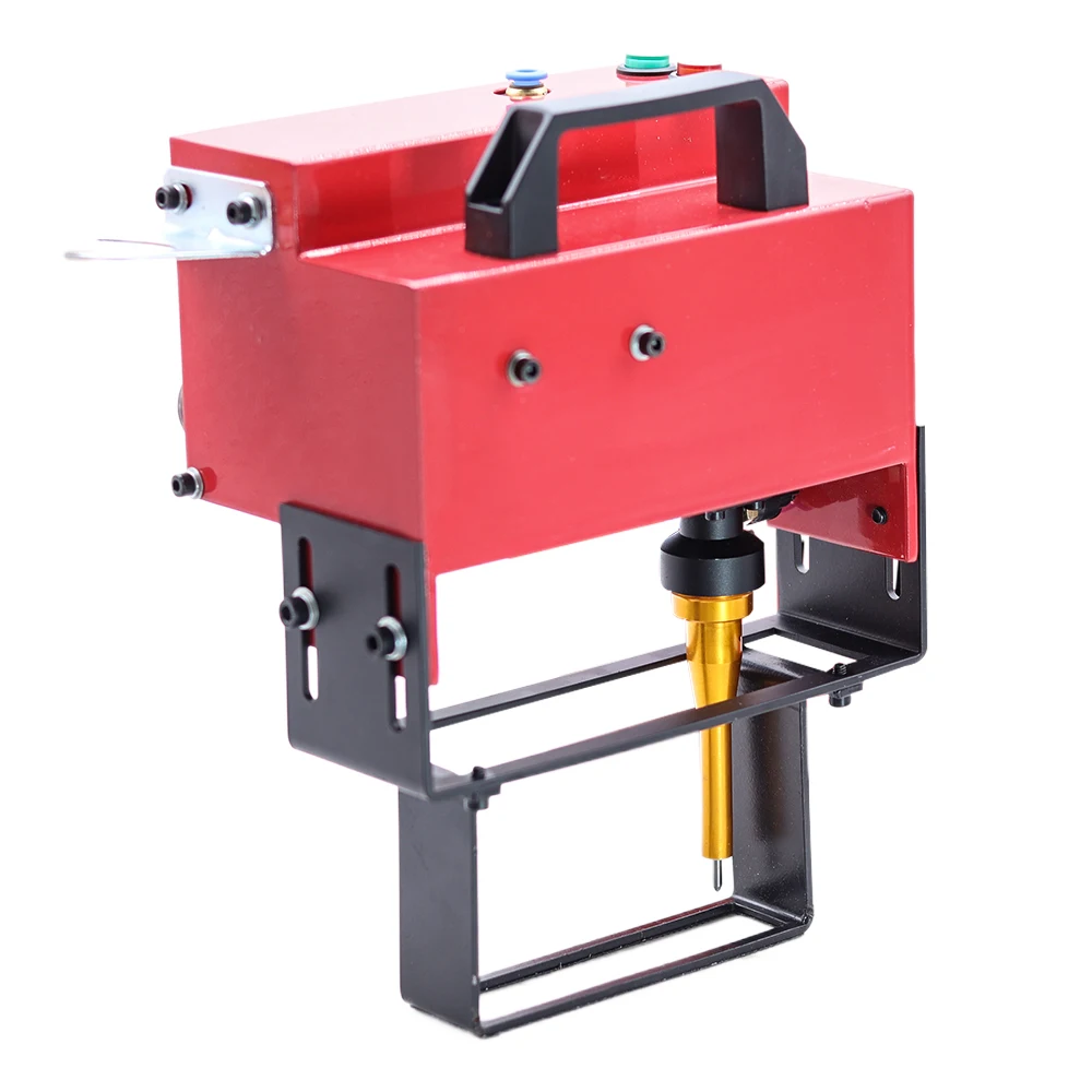 Portable Marking Machine VIN Code 100*20mm Pneumatic Metal Dot Peen Marking Machine Plotter Printer Coding Machine