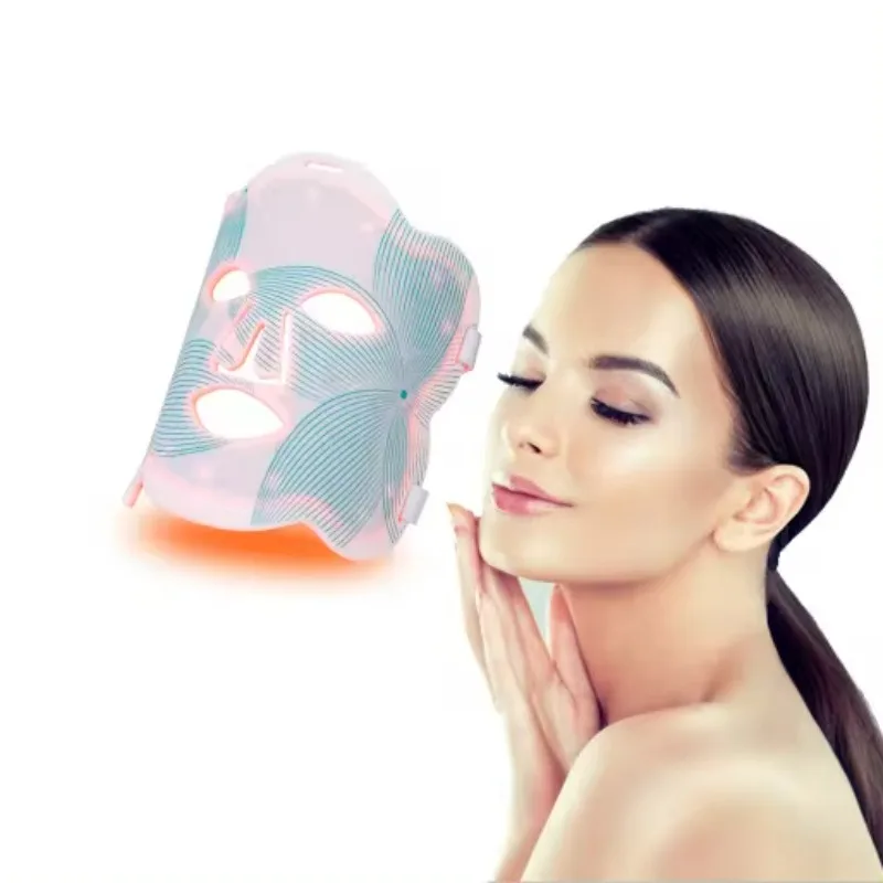 Red Light Wrinkles Face Light Therapy Mask Skincare Masks Reduce Led Face Mask Light Therapy