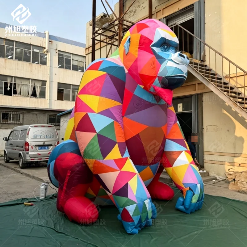 Customized Inflatable Monkey Inflatable gorilla Model Bar Stage Party Advertising Promotional Activities Decoration Props