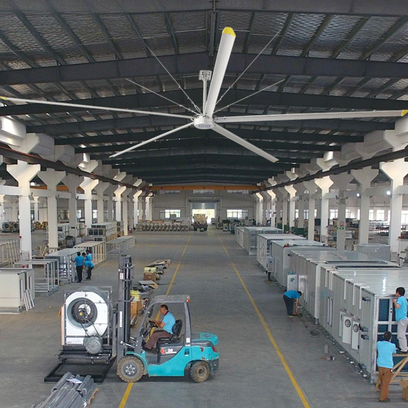 

Industrial ceiling fan warehouse, factory workshop basketball court ventilation and cooling, 7-meter-3 large factory fan