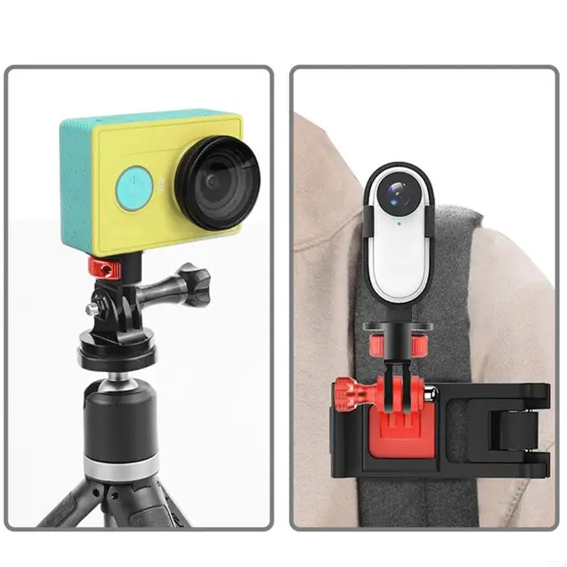 Adattatore Treppiede In Alluminio Per GoPro Hero 13 12 11 10 9 8 – Vite Con Dado – Vksen