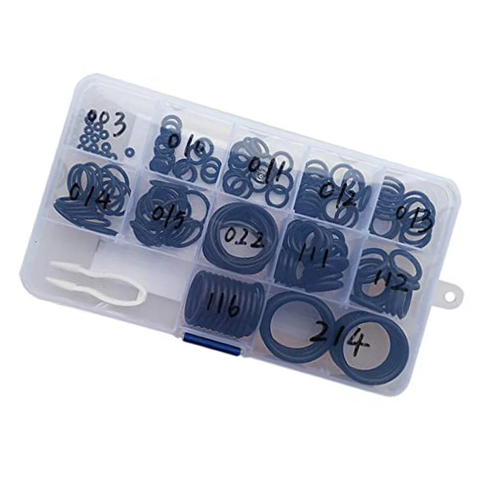 170pcs Scuba Diving Rubber Seal Tank Valve Hose Regulator Seal Rings Repair Tools Parts Scuba Diving Accessories Replace Kits