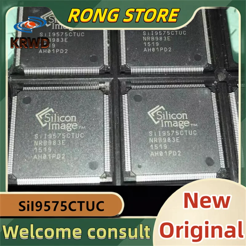 4PCS SiI9575CTUC New and original  SiI9575 SiL9575CTUC  Si19575CTUC LQFP176