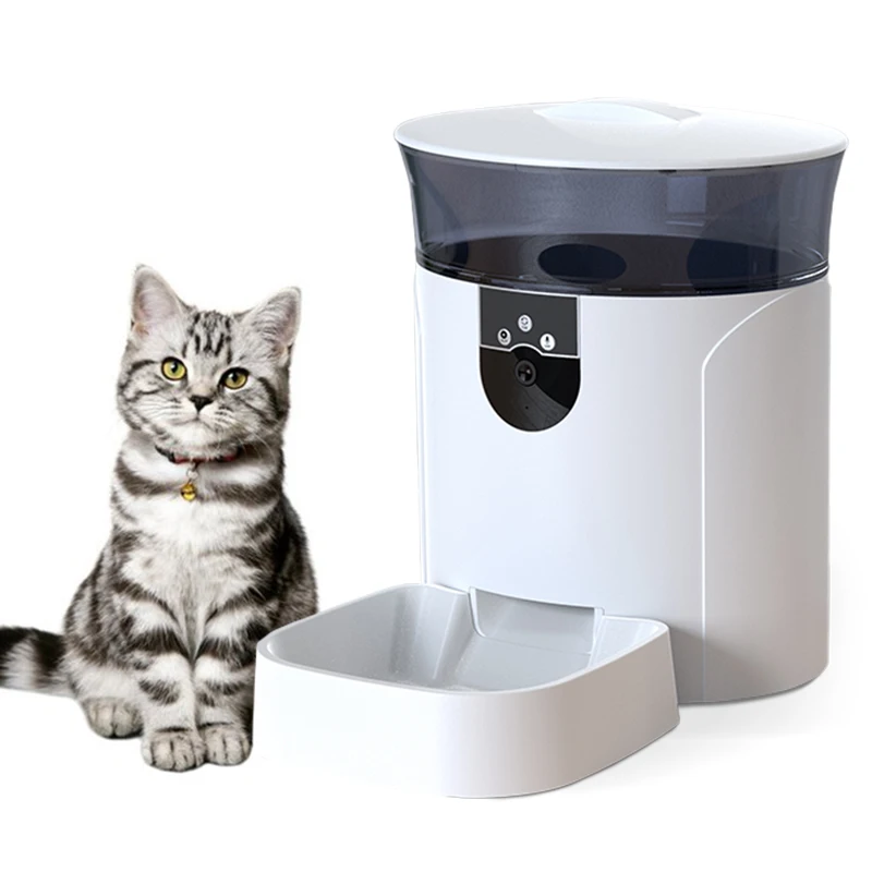 

OEM Customized Automatic Pet Food Dispenser Cat Dog Intelligent Timer Smart Feeder Automatic Pet