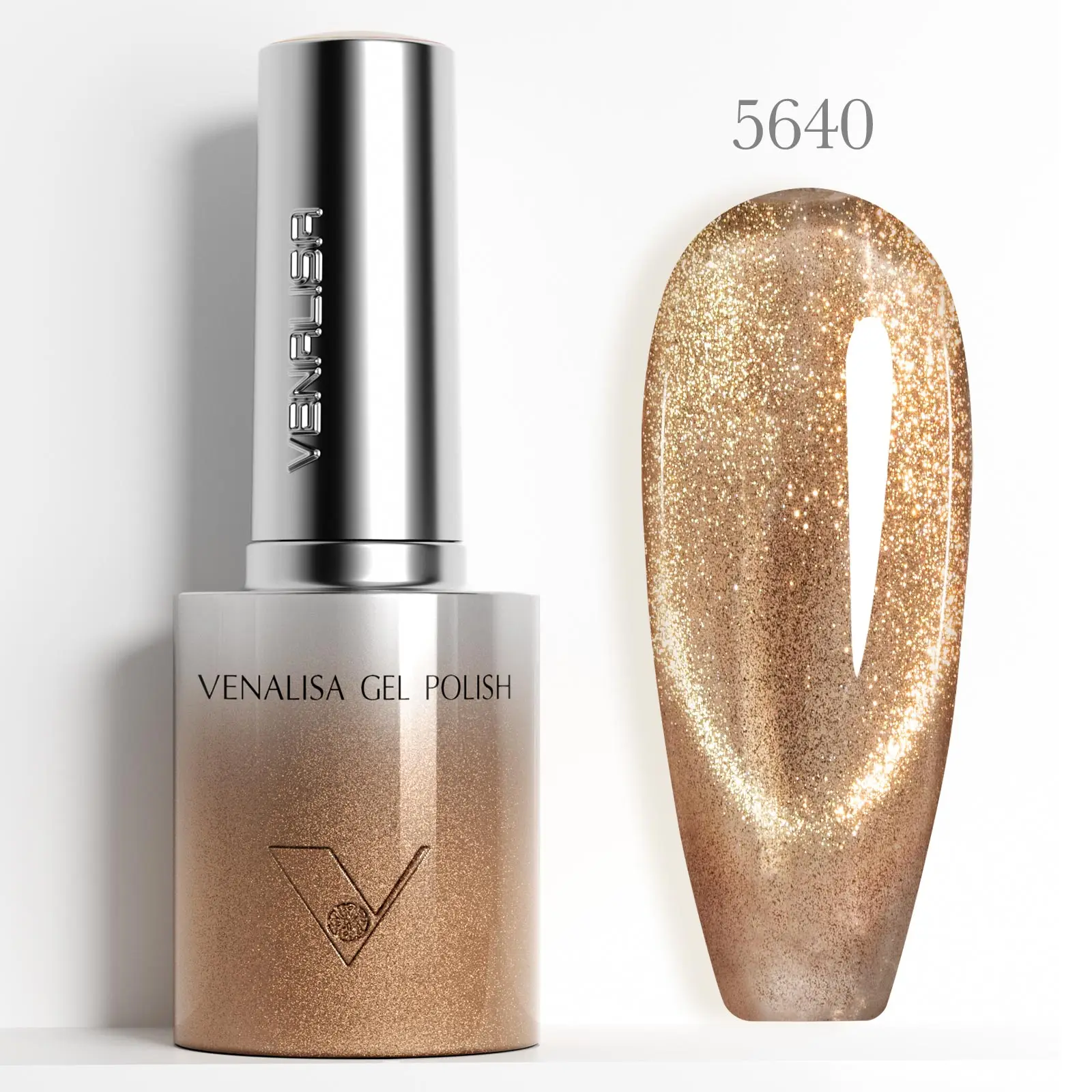 10D ماجيك القط العين هلام Venalisa TPO الحرة هيما الحرة جيل للأظافر البولندية المغناطيس نقع قبالة الأشعة فوق البنفسجية LED شبه دائم هلام مسمار الورنيش 10 مللي #3