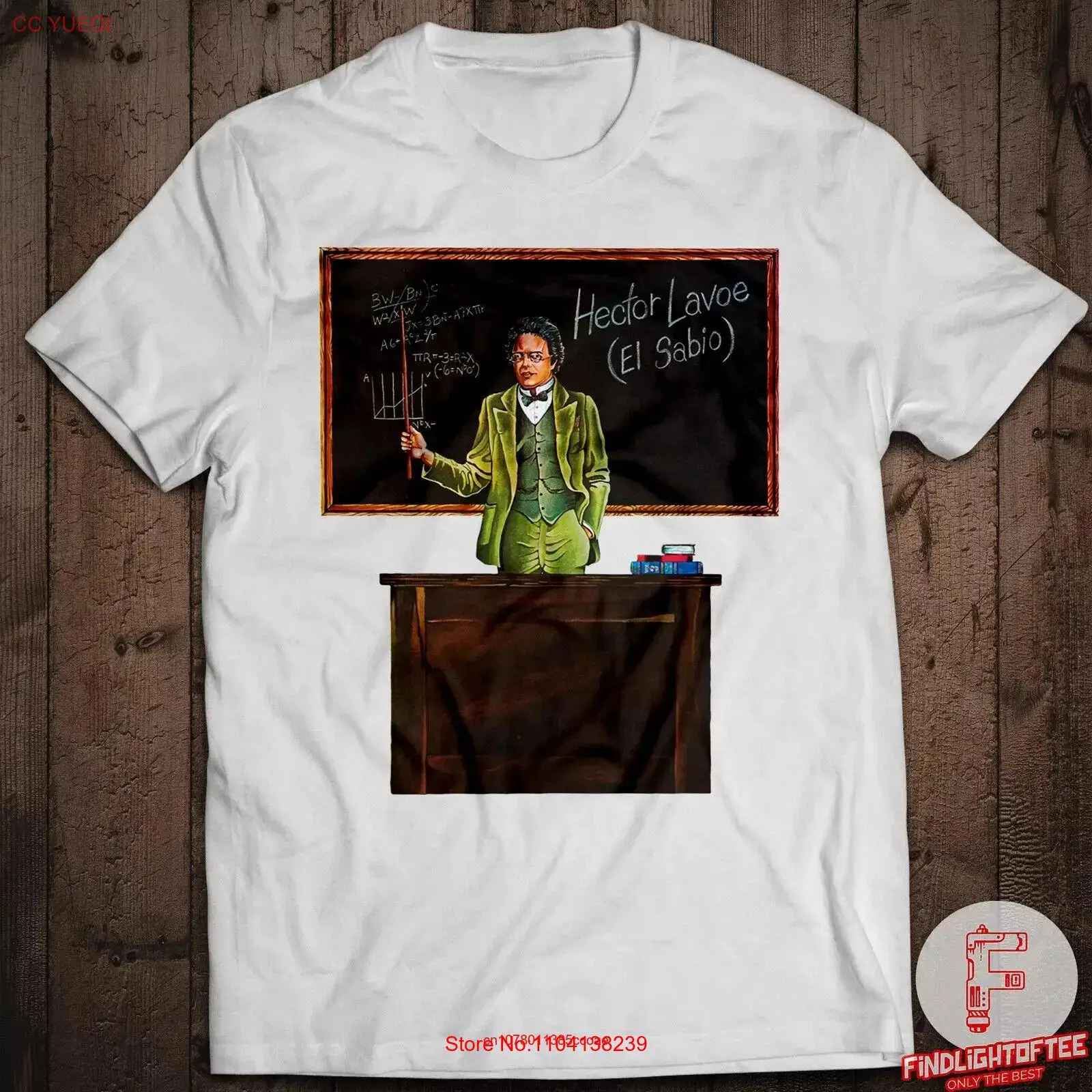 Hector Lavoe El Sabio The Wise vintage 1980 Héctor Fania All Stars T Shirt long or short sleeves