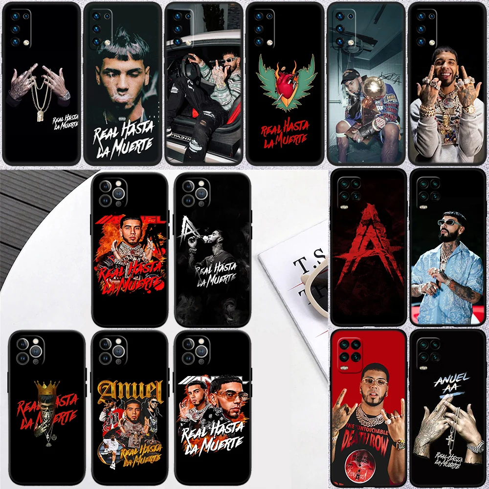 Anuel AA Phone Case for Motorola Moto Edge 60 60s 70 G86 G56 G54 E14 G04S G45 G54 G64 Pro Power Neo Fusion