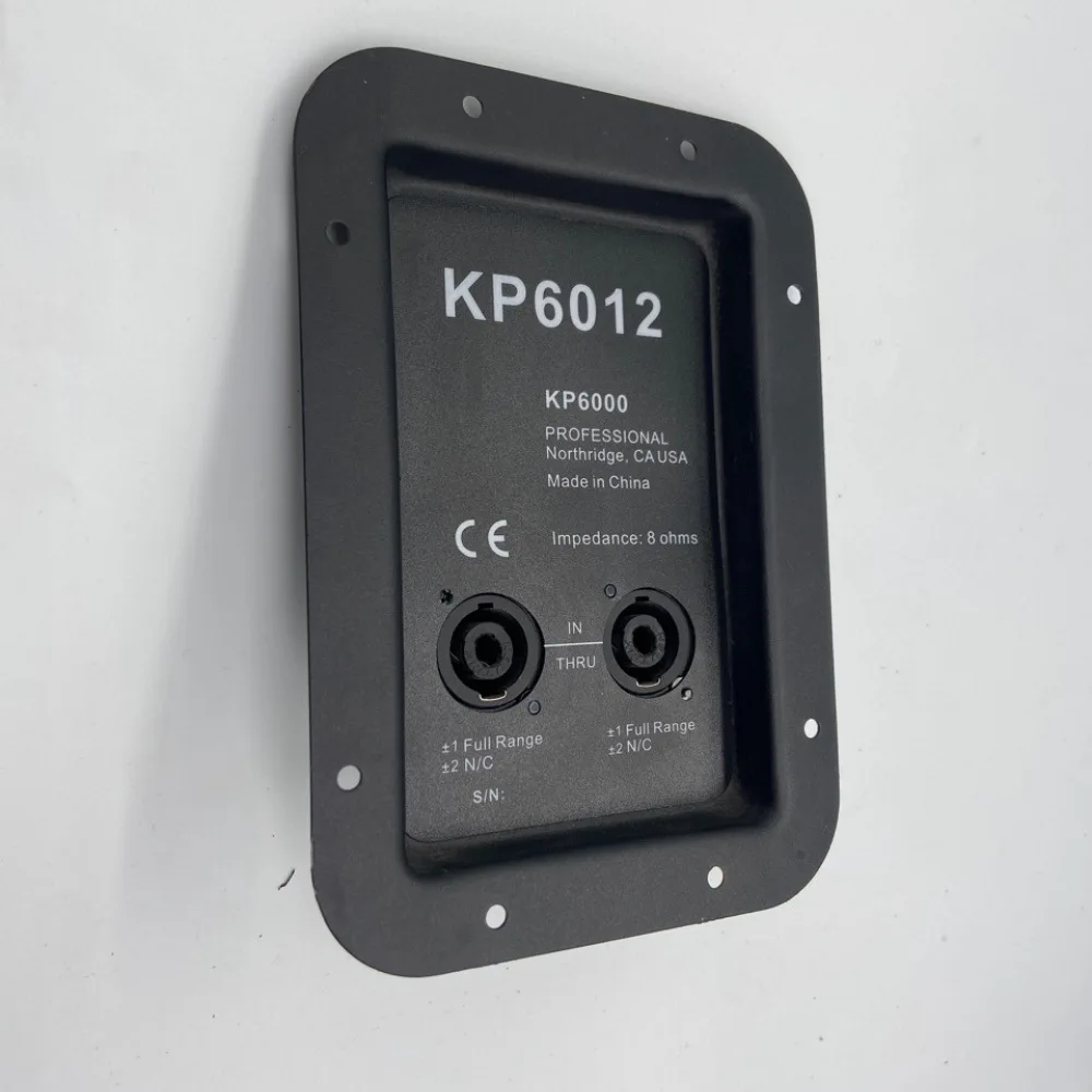 Metal Terminal Panel For 612 Speaker Subwoofer Audio Equipment Repair Part Professional Stage System Accessory