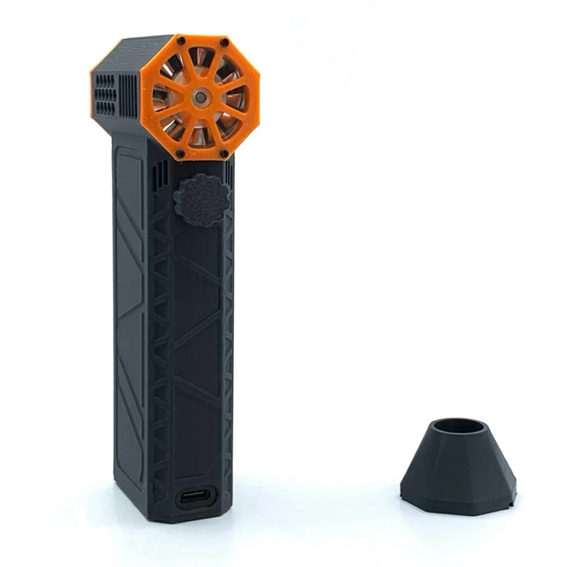 Mini soplador de chorro 130000   Ventilador de chorro eléctrico RPM, ventilador de súper chorro, ventilador violento, plumero de aire comprimido para limpieza inflado