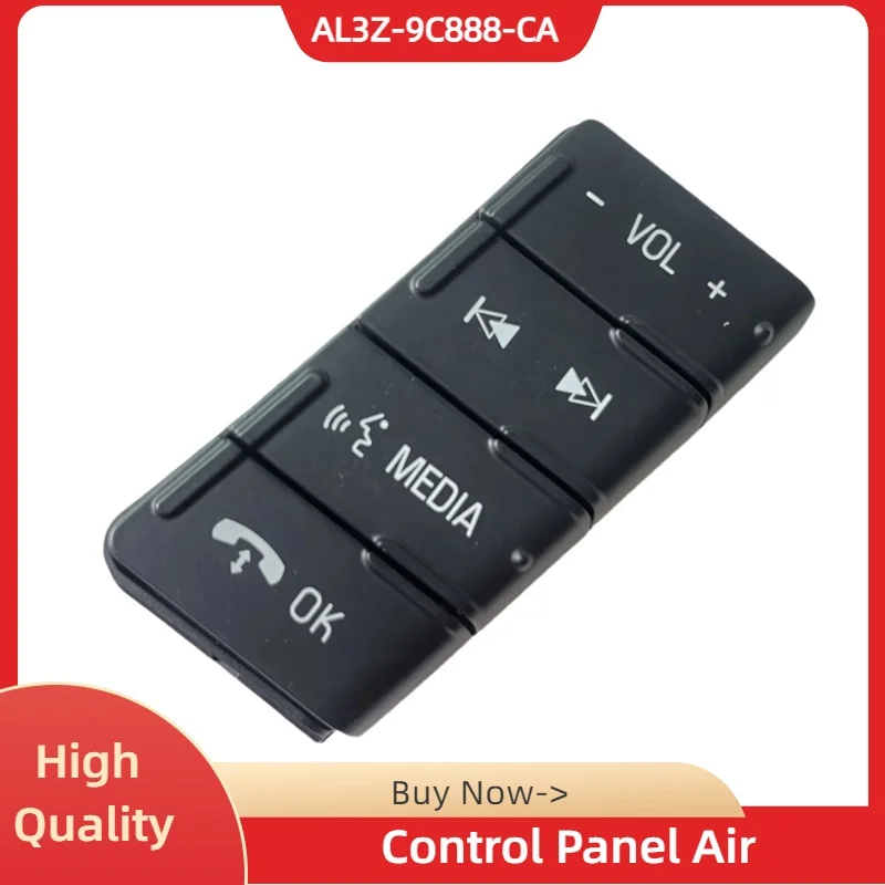

AL3Z-9C888-CA OEM Steering Wheel Audio Control Switch for Ford F150 | Plug & Play Media Volume Button Replacement 2015-2025