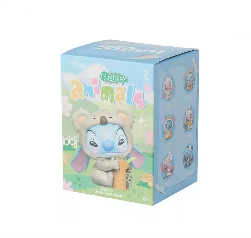 2026new Disney Stitch Animals Party Series Blind Box – Najnowsza figurka, tajemnicza figurka dekoracyjna, woreczek niespodzianka, prezent urodzinowy