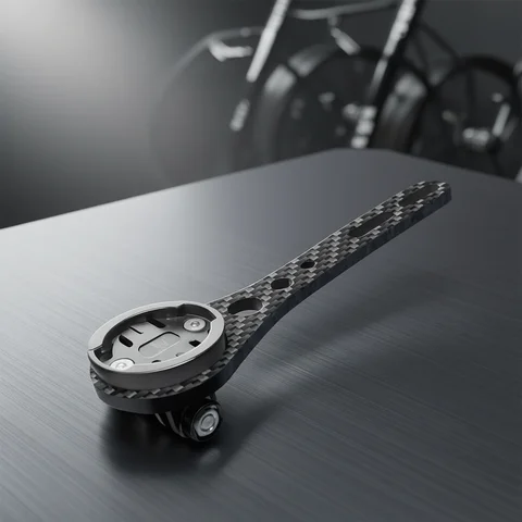 BUCKLOS Bicycle Computer Holder Carbon Fiber Sport Camera Bracket Road Gravel Cycling Bracket for Garmin Cycling GPS Bike Mount