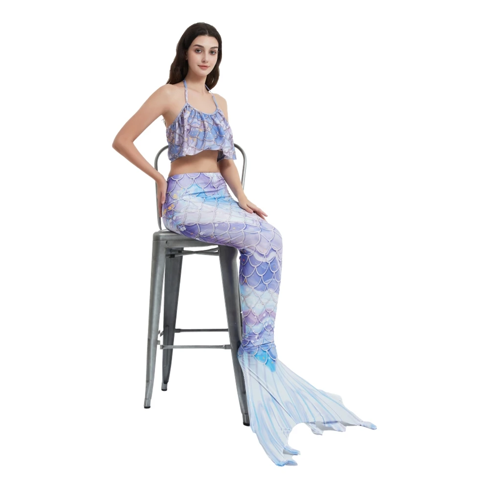 Volwassen Swimmable Mermaid Tail Prinses Jurk Vakantie Mermaid Kostuum Cosplay Zomer Badpak Verjaardag Cosplay