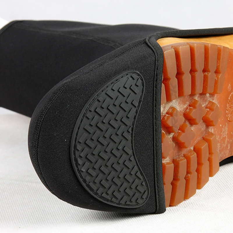 قابل للتعديل يندبروف الكاحل حامي للدراجات النارية ركوب التزلج في الهواء الطلق غطاء الساق الدافئة غطاء للقدم معدات الشتاء الباردة واقية #5