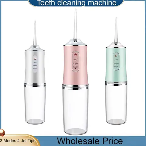 구강 Irrigator 휴대용 물 Flosser USB 충전식 물 Floss 제트 치아 선택 4 팁 220ml 입 세탁기 Best5 구강 Irrigator 휴대용 물 Flosser USB 충전식 물 Floss 제트 치아 선택 4 팁 220ml 입 세탁기 Best5