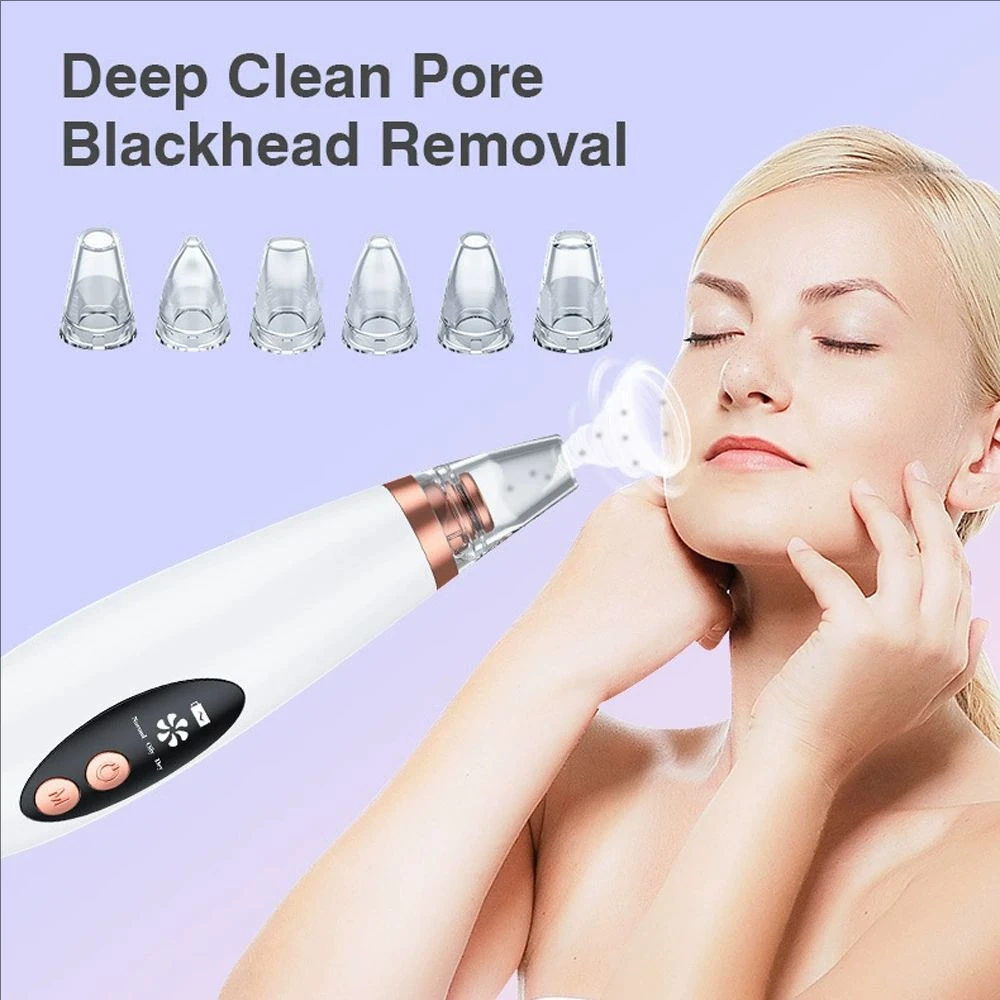 Electric Pore Blackhead Removal Vacuum Cleanser Acne Removal Blackhead Remover Facial Pore Cleaner Machine Beauty Skin Care