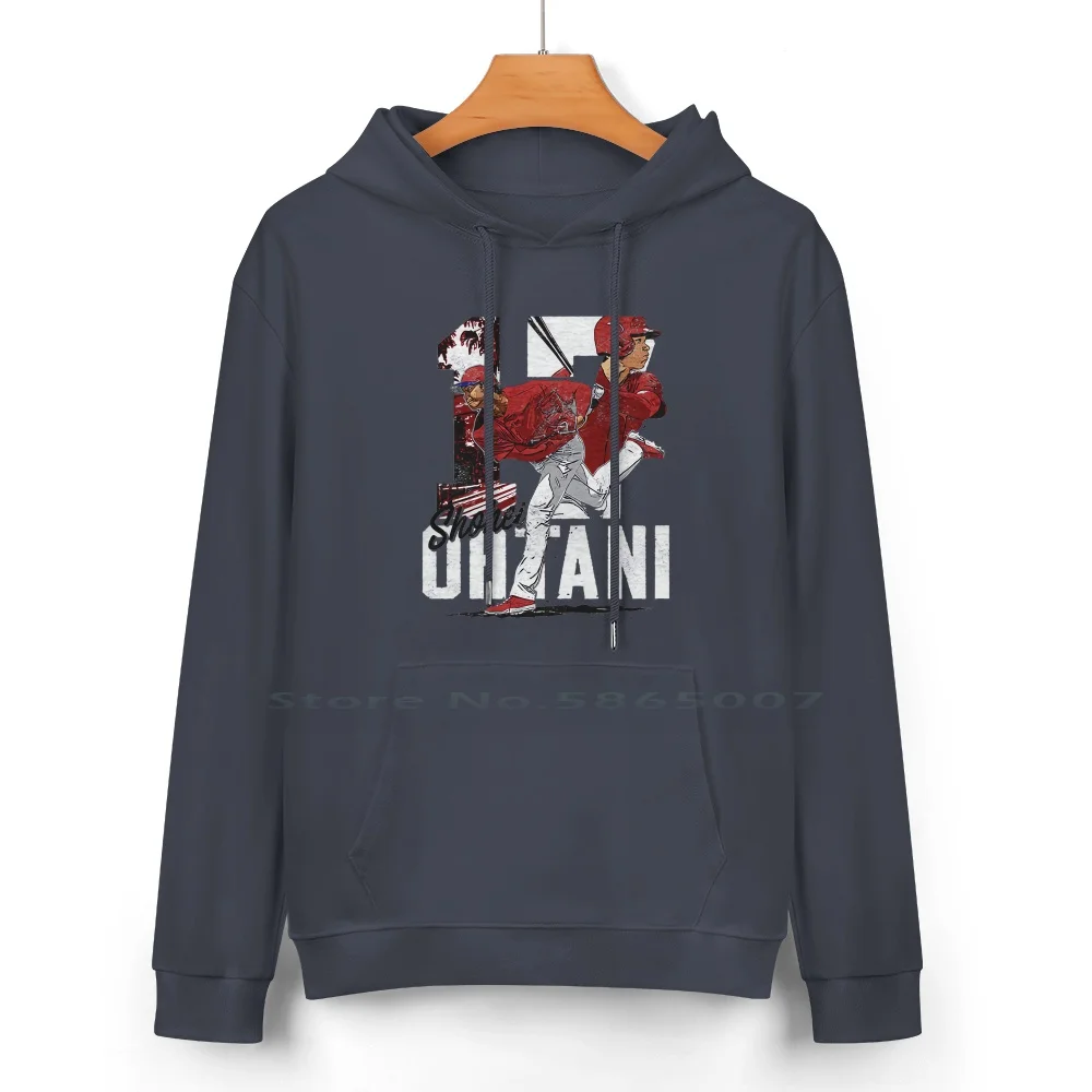 Shohei Ohtani Pure Cotton Hoodie Sweater 24 Colors Baseball Shohei Ohtani Los Angeles Anaheim Sho Time Japanese La Mike Trout