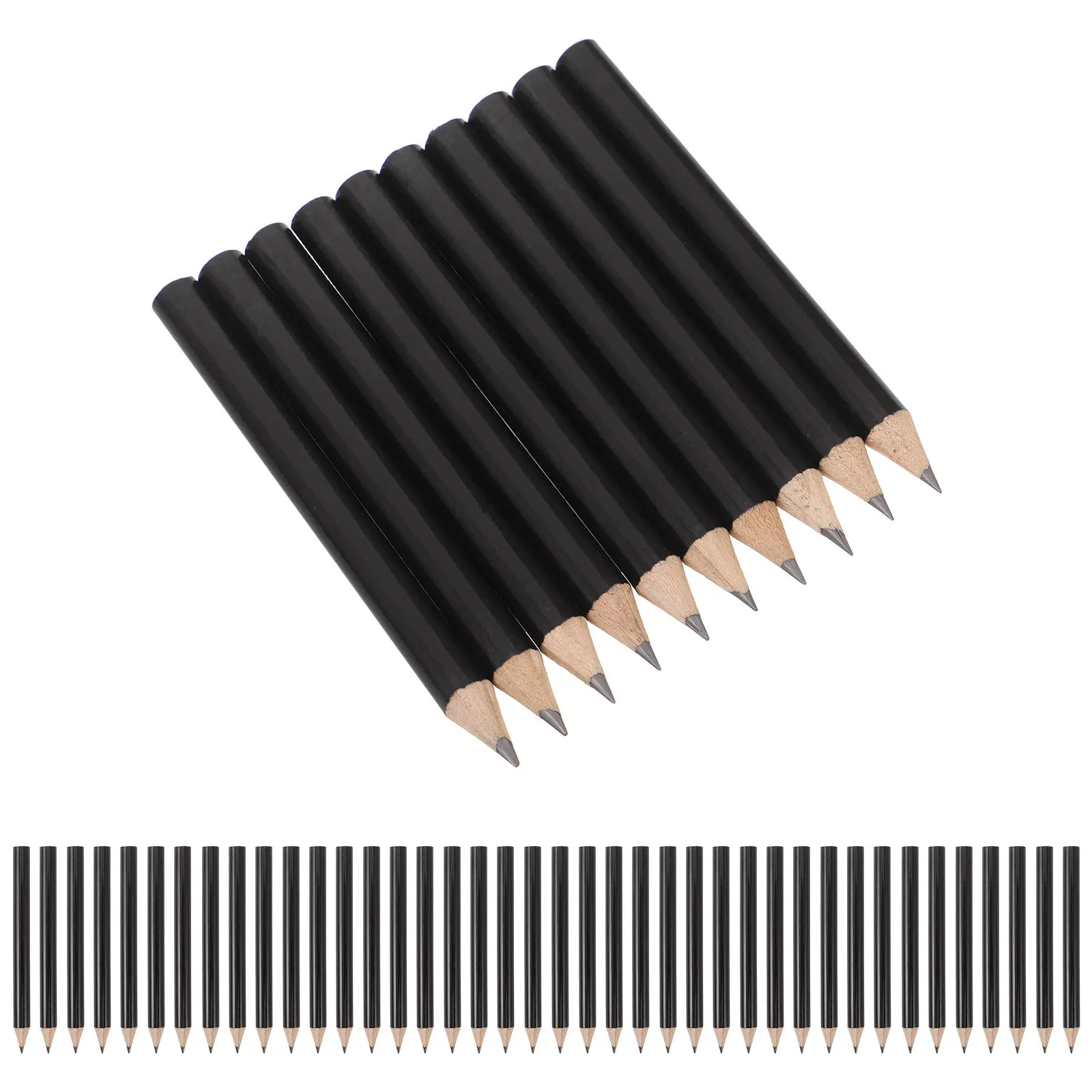 100Pcs Mini Golf Pencils Pre-Sharpened Short Small Portable Bulk Golf Scoring Pencils for Classroom Kids Party Favors