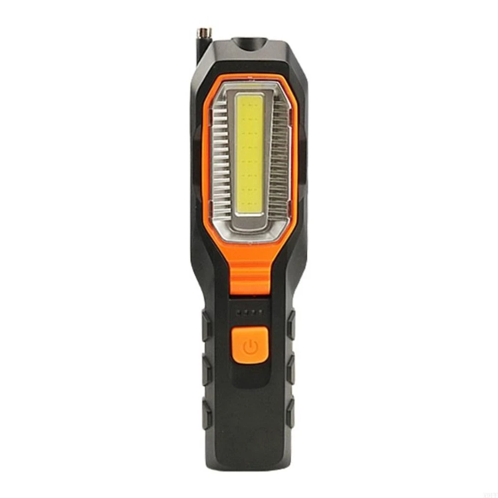LED Compact Work Light Plastic Hook Design Easy To Carry Car Garage Mechanic Lamp Lightweight Energy Saving Warning Torch Repair