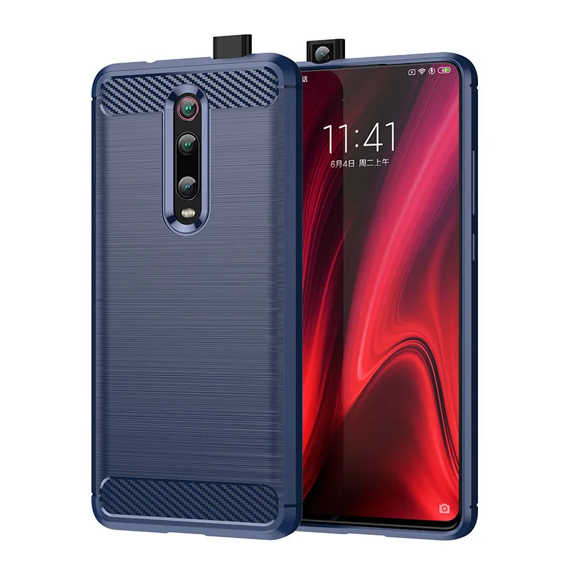 Für Xiaomi Mi 9T Pro Fall Für Xiaomi Mi 9T Abdeckung 6,39 zoll Carbon Faser Stoßfest Silikon Stoßstange für Xiaomi Mi 9T Pro 4G – Detail 12