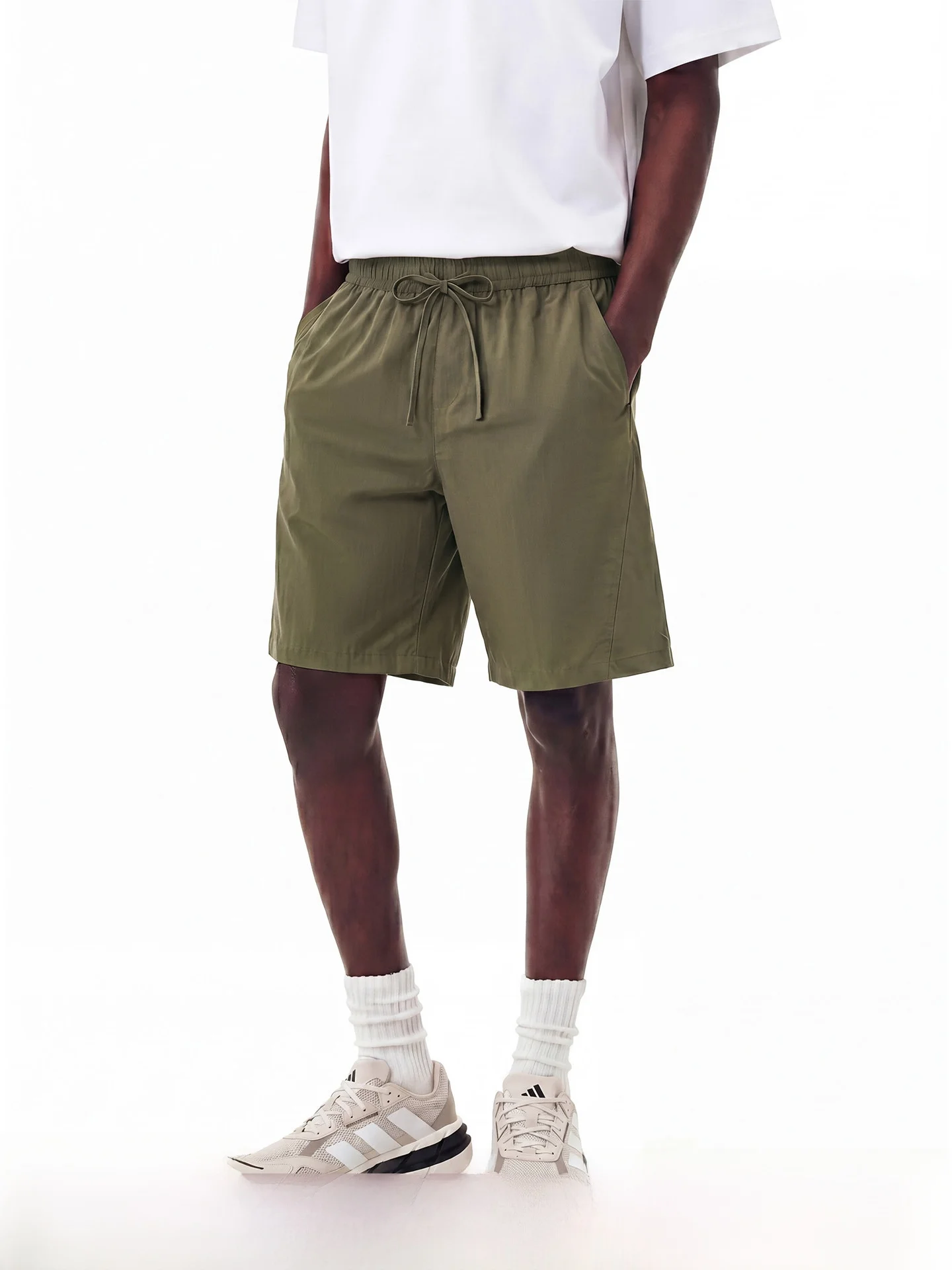 

ARTANNIE Men's Casual Sports Shorts Summer Thin American Straight Loose Beach Pants Running City Commuting Hiking