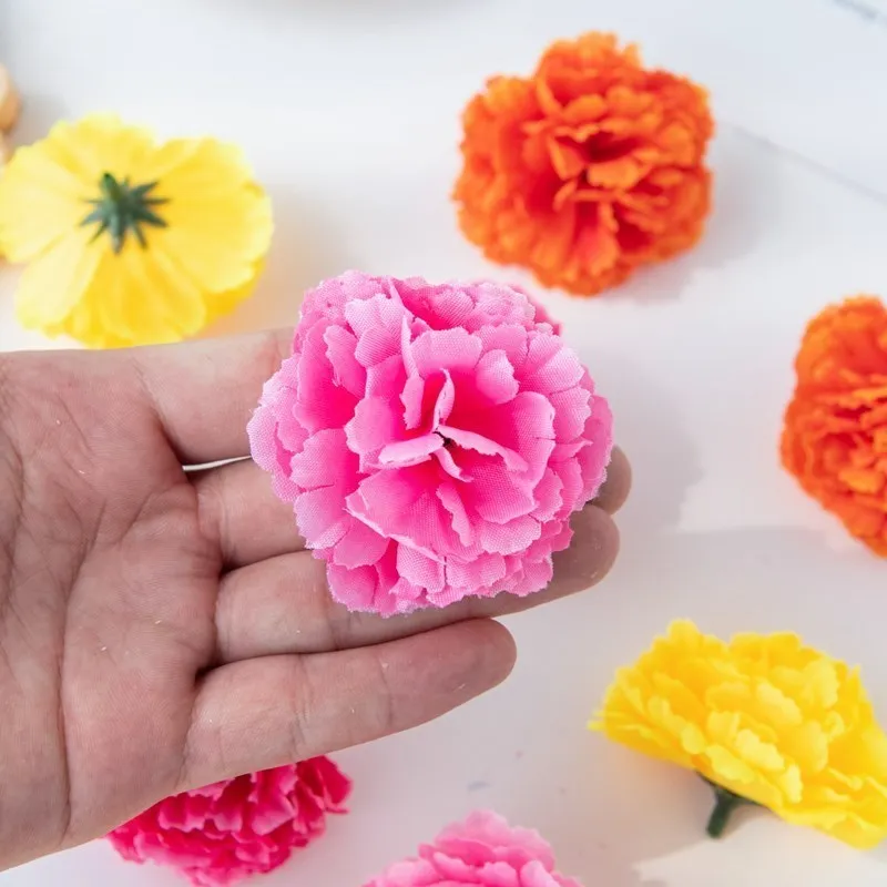 5/10 Stück künstliche Seidenblumen in Fliederfarbe, Heim- und Raumdekoration, Tischdeko, Hochzeits- und Braut-Kopfschmuck, DIY-Scrapbooking, Geschenkbox-Requisiten – Detail 7