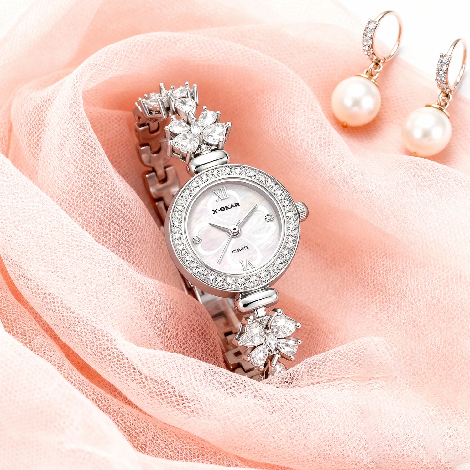 Ladies' Dreamy Butterfly Bracelet Women's Watch Light Luxury Exquisite Versatile Small Dial Watch Gift for Girlfriend