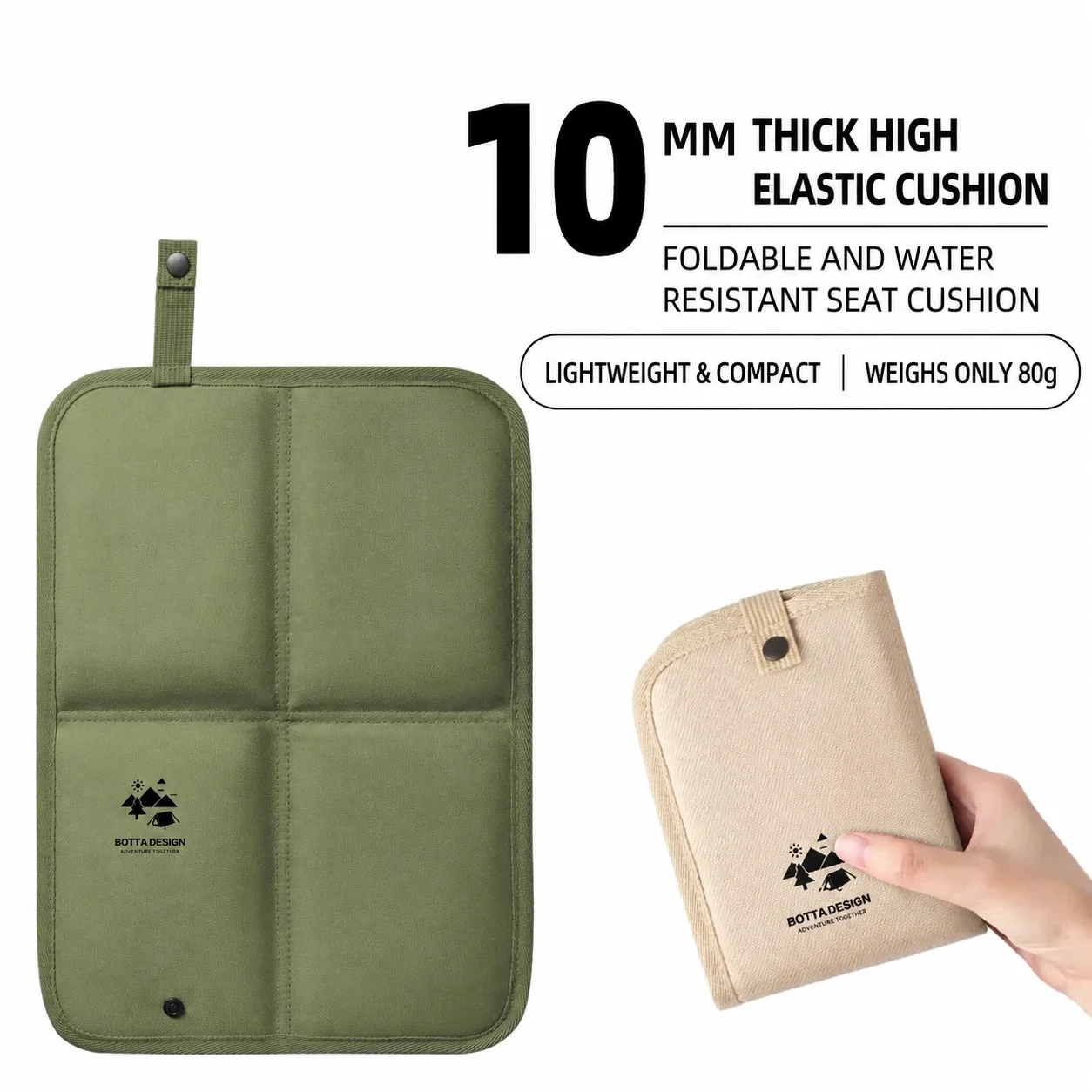 Portable Oxford Cloth Foldable Outdoor Hiking Mat, Moisture-Proof, Dirt-Resistant Picnic Mat, Camping Heat-Insulating Beach Mat