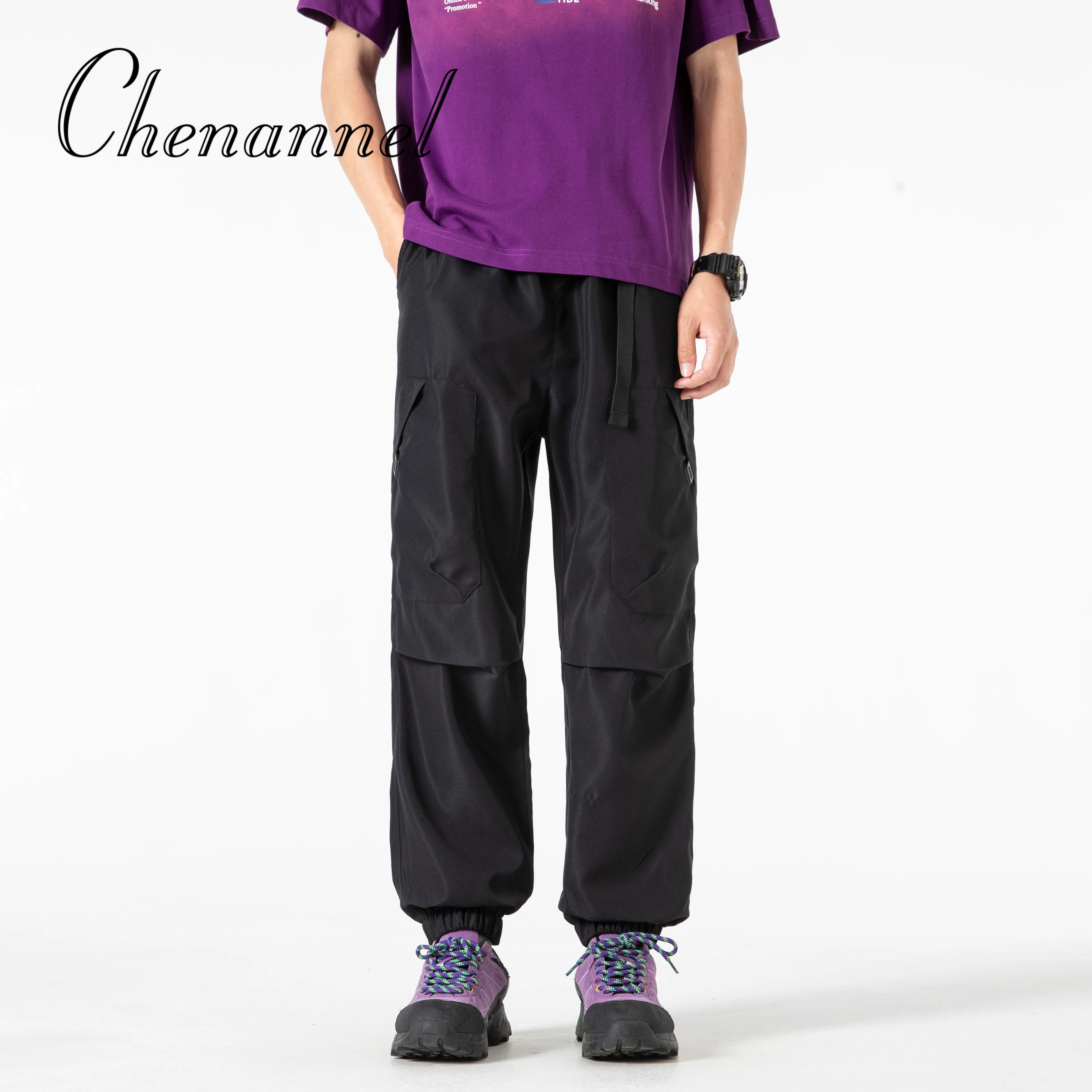 

American trendy brand workwear men's autumn versatile casual sport pants outdoor wide-leg mountaineering pants