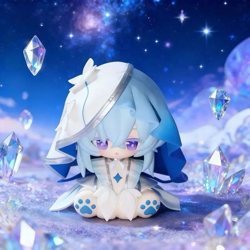 

Wuthering Waves Chibi Shorekeeper Neko Figure Anime Game Peripheral GKStatue Cute Girl Desktop Decor Model Gift For Anime Lovers