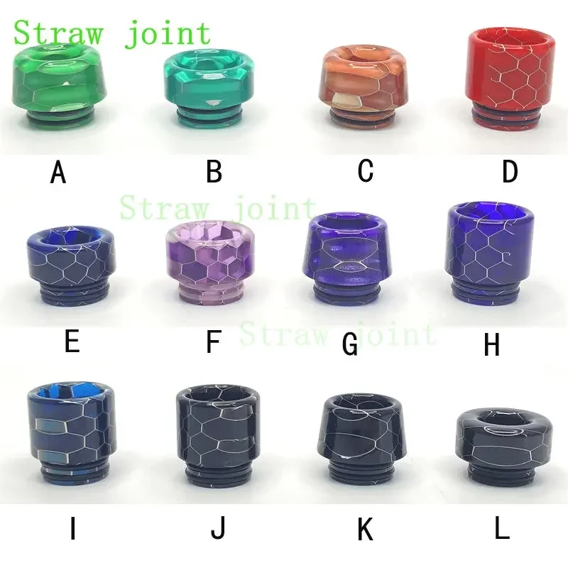 1 PCS 810 Big Caliber Resin Straw Joint