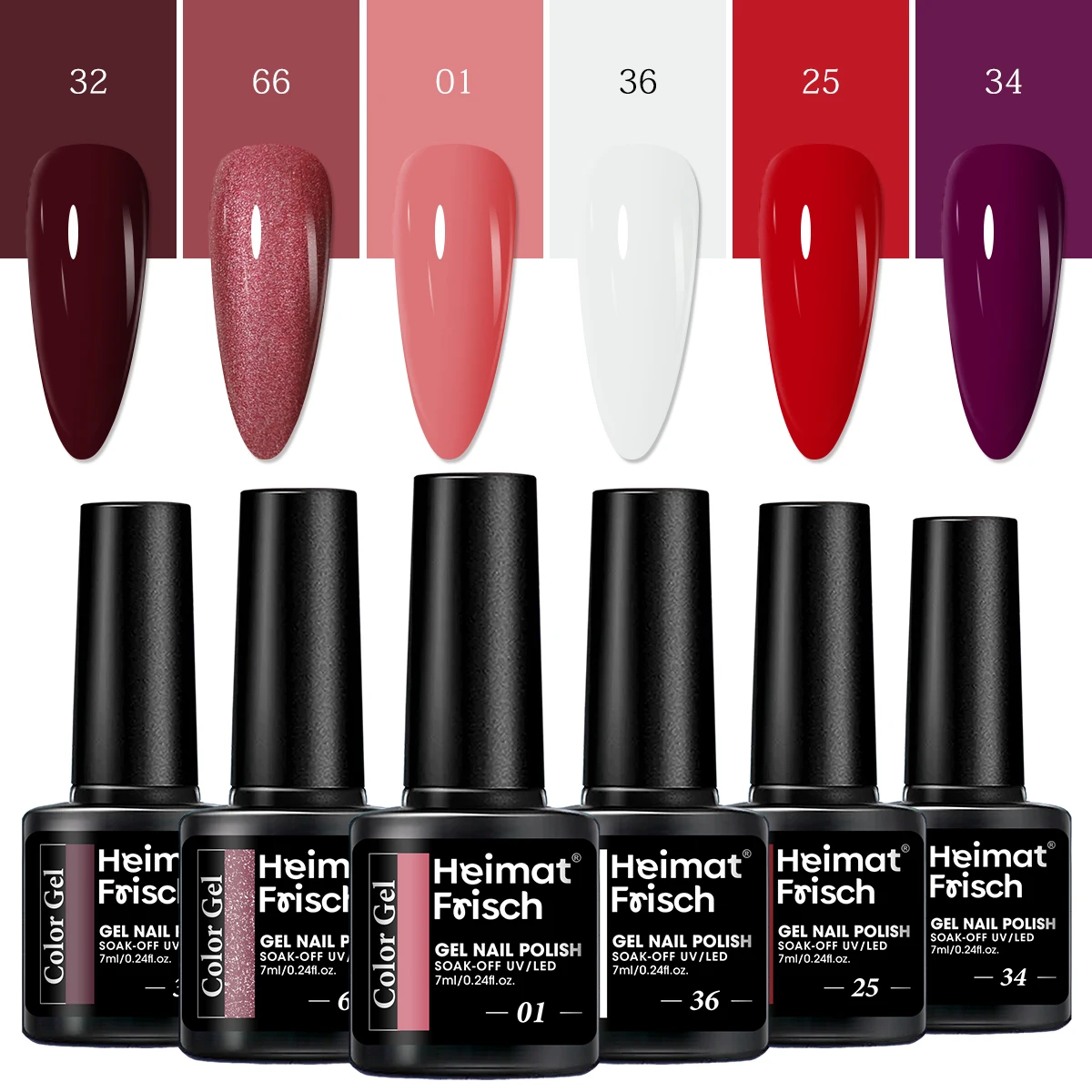 تلميع LED قابل للإزالة سعة 0.24 أونصة، يدوم طويلاً وسريع الجفاف، مناسب لصالونات المنزل وكهدية للنساء. مسمار مائي #1