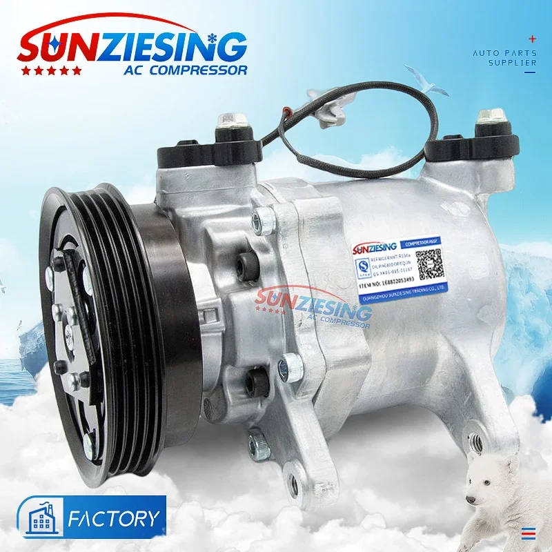 For Daihatsu YRV 1.3 4pk SC06E 12V SC06E 447200-9887  4472009887 car air conditioner compressor