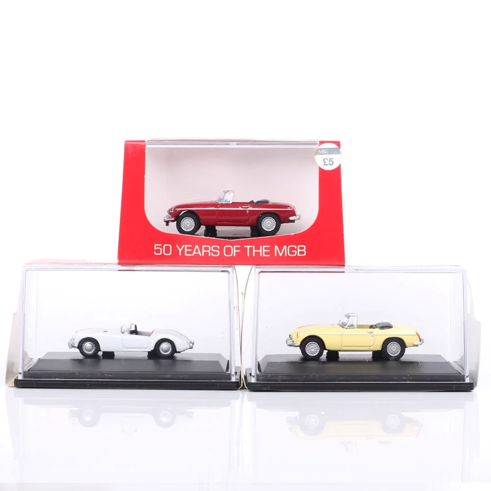 Oxford 1/76 OO Gauge Railway Scale MG MGB Roadster 50th 76MGB001 MGB002 MGB004 Diecast Car Model Toy Vehicles Souvenir Hornby SA