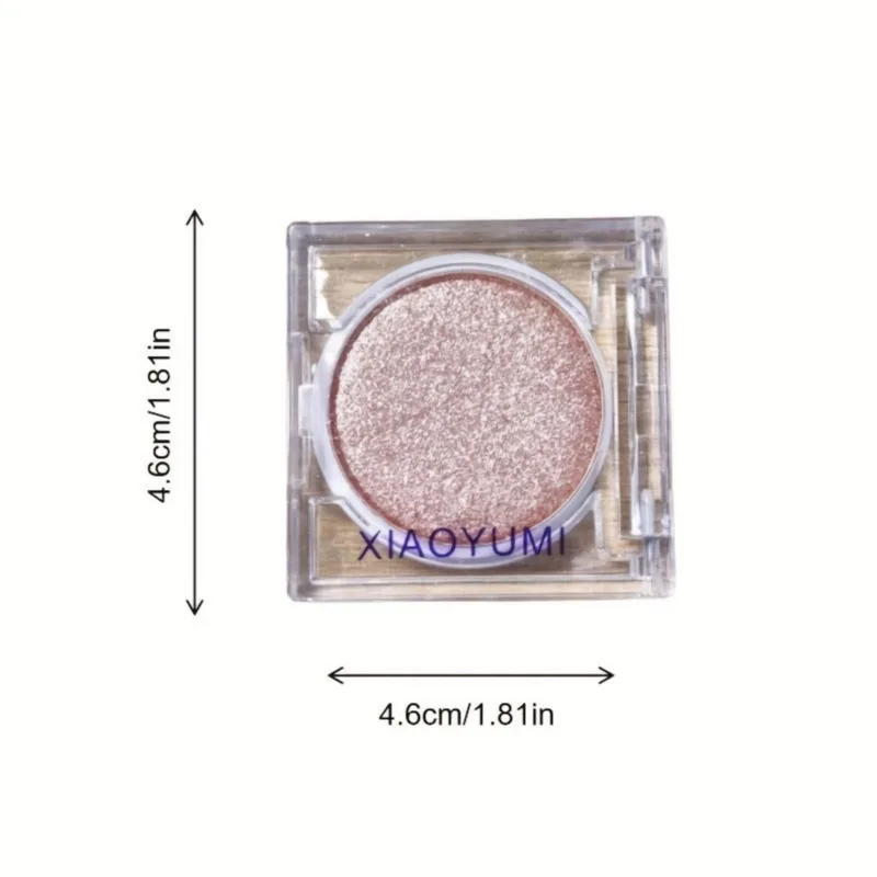 2-kolorowa paleta cieni do powiek Pearl Shimmer Contour, długotrwały, wodoodporny, odporny na pot, nieprzywierający rozświetlacz do oczu do makijażu oczu