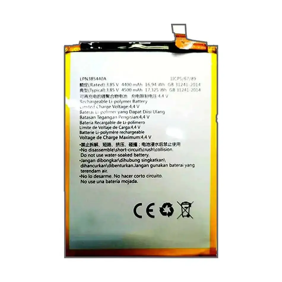 ل هيسنس كينغ كونغ 4 385440 HLTE213T LPN385440A بطارية الهاتف المحمول 4500Mah دائم