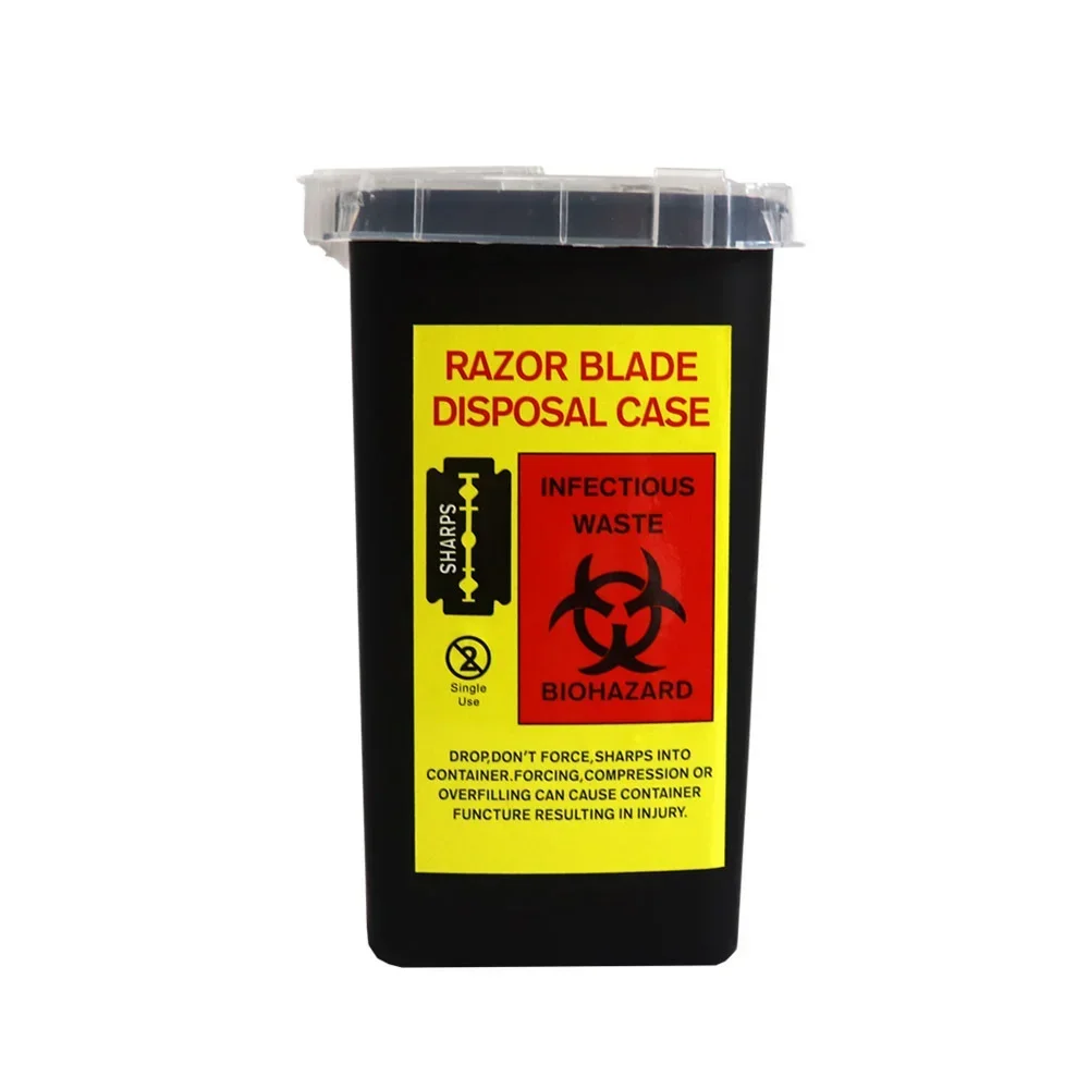 Salon Blade Recycling Box for Barber Accessories
