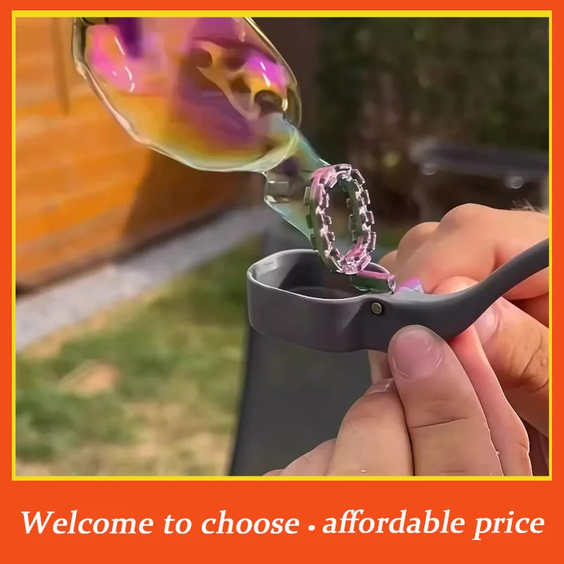 TH Novelty Simulation Wizard Pipe Bubble Maker Stress Relief Funny Bubble Maker Toy Portable Bubble Blower For Adult Relaxation