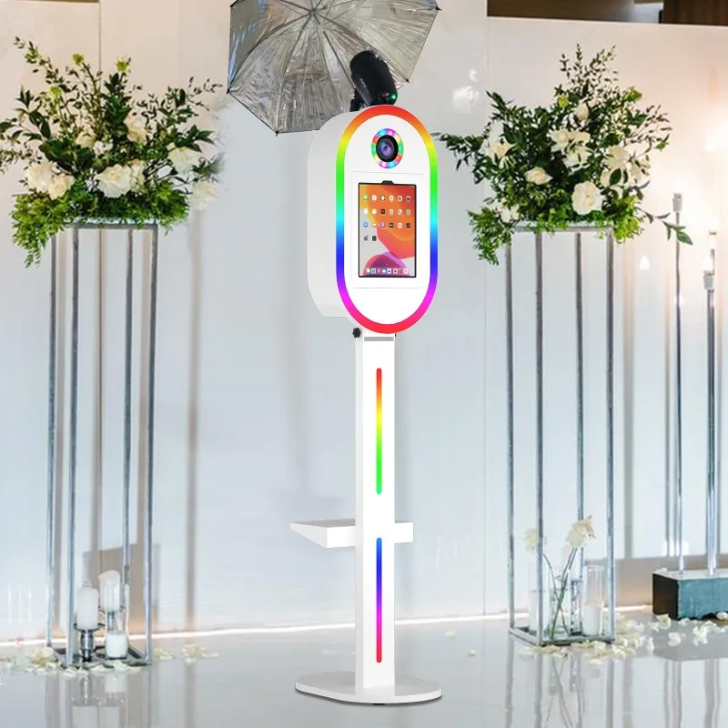 Selfie iPad Photo Booth Shell Kiosk Social Media-Dedicated Photobooth Machine Excellent Camera  Booth for Capturing Photos