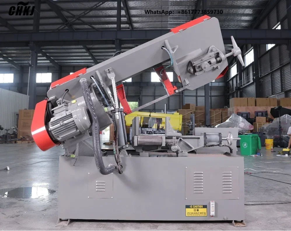 2025 newHorizontal Bandsaw Saw Machines Steel Bar Automatic Metal Cutting