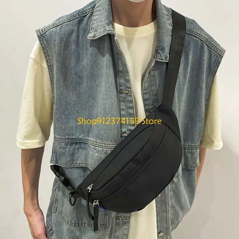 

G5ae Harajuku в стиле нейлоновая сумка для плеча мода женская сумка грудь мужски для кросс -кубика сумка