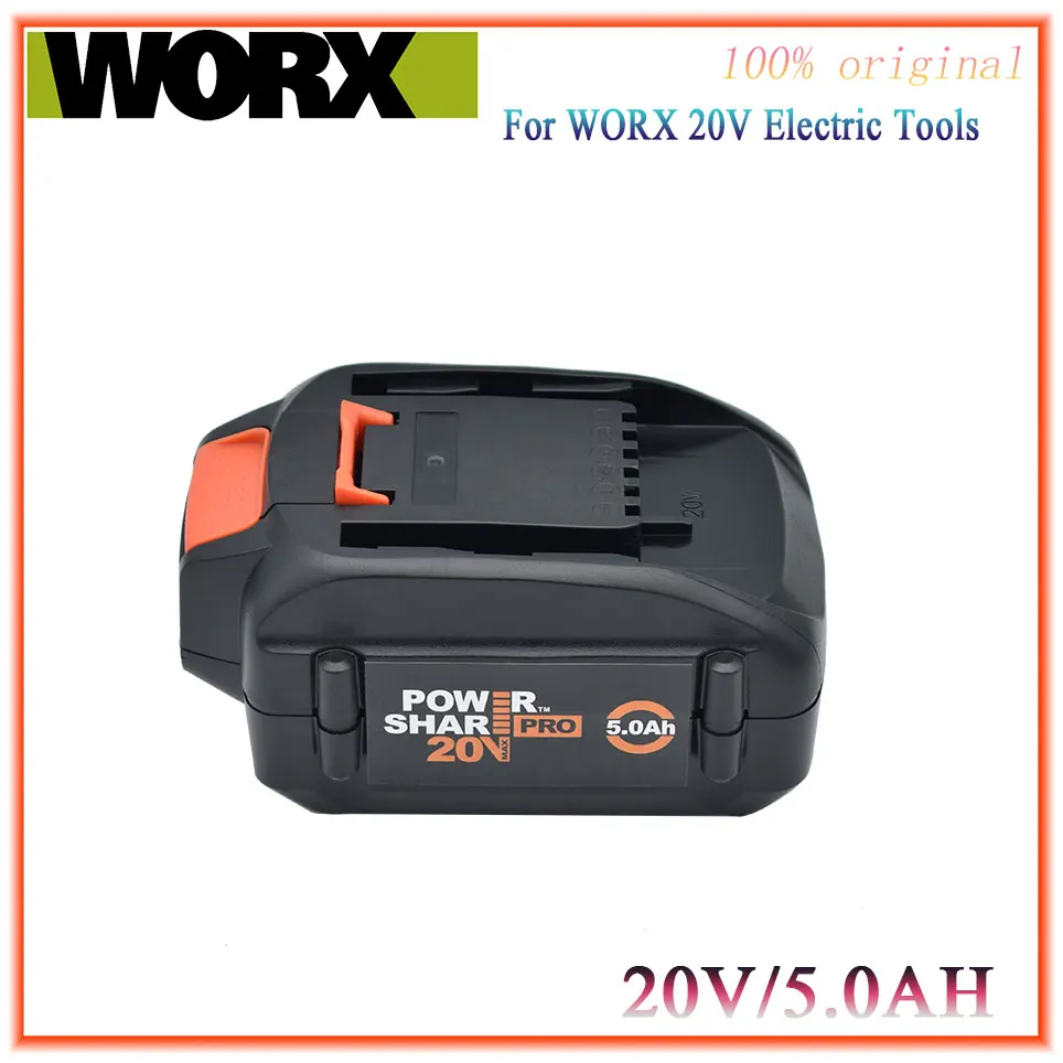 For WORX brand new genuine WA3578 - PowerShare 20V 5.0AH/6.0AH lithium-ion large-capacity battery