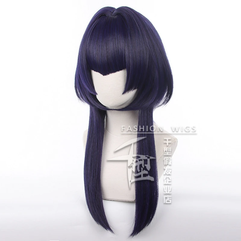 Genshin Impact Candace Peluca de Cosplay, pelucas sintéticas resistentes al calor para Halloween, 60cm