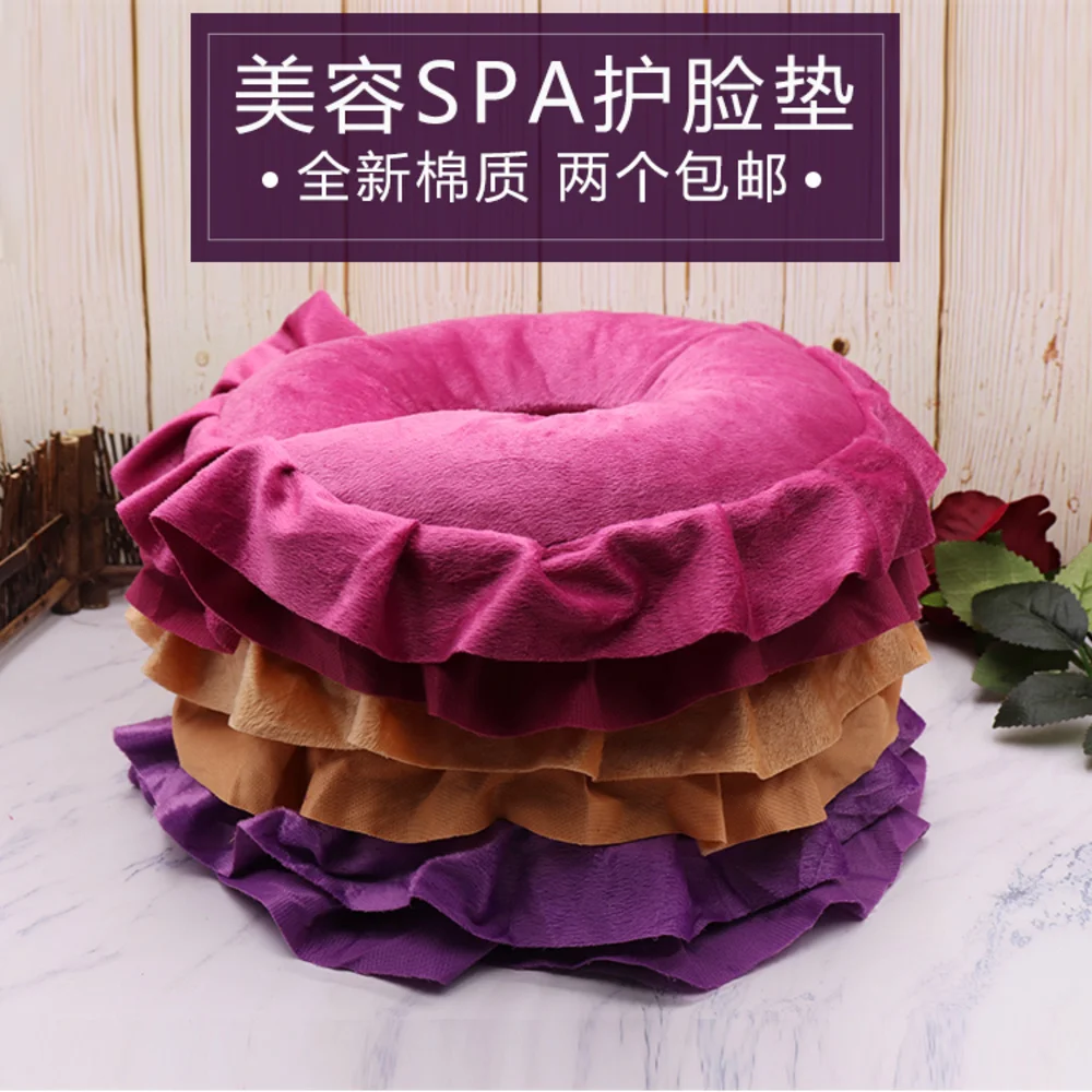 Beauty Salon Prone Pillow, Face Pad, Face Beauty Bed, Headrest Can Be Disassembled and Washed, U-shaped Pillow, Massage Bed,