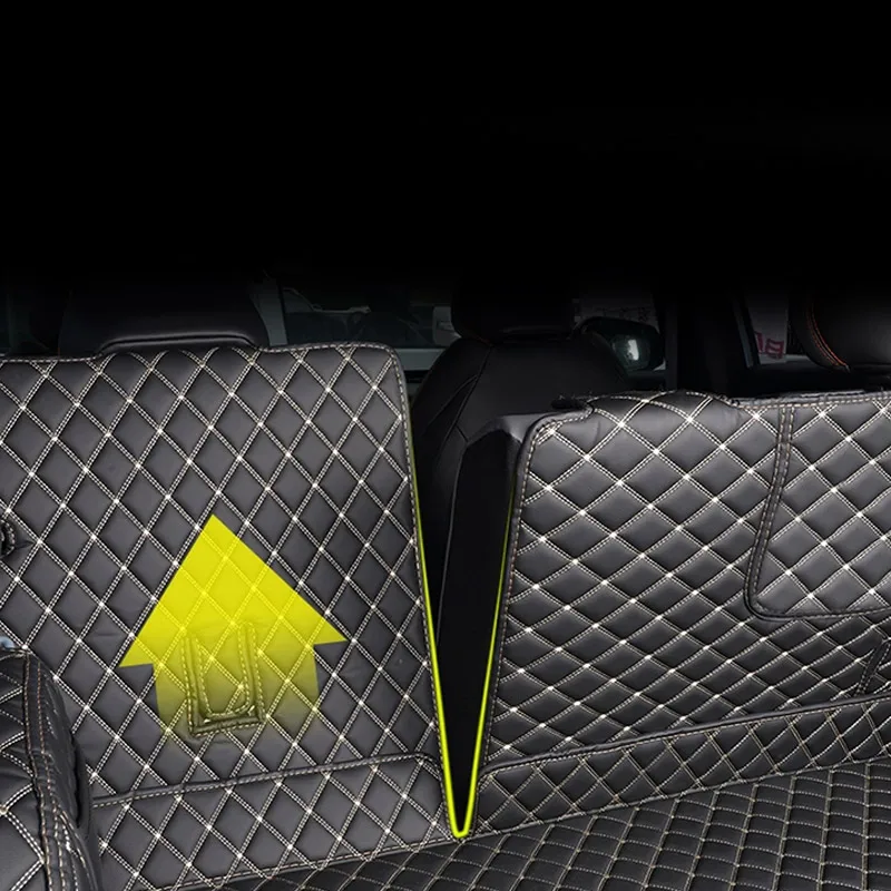 

Задний коврик в багажник автомобиля, детали для Geely Cityray 2024, водонепроницаемый нескользящий коврик из искусственной кожи, аксессуары для защиты интерьера