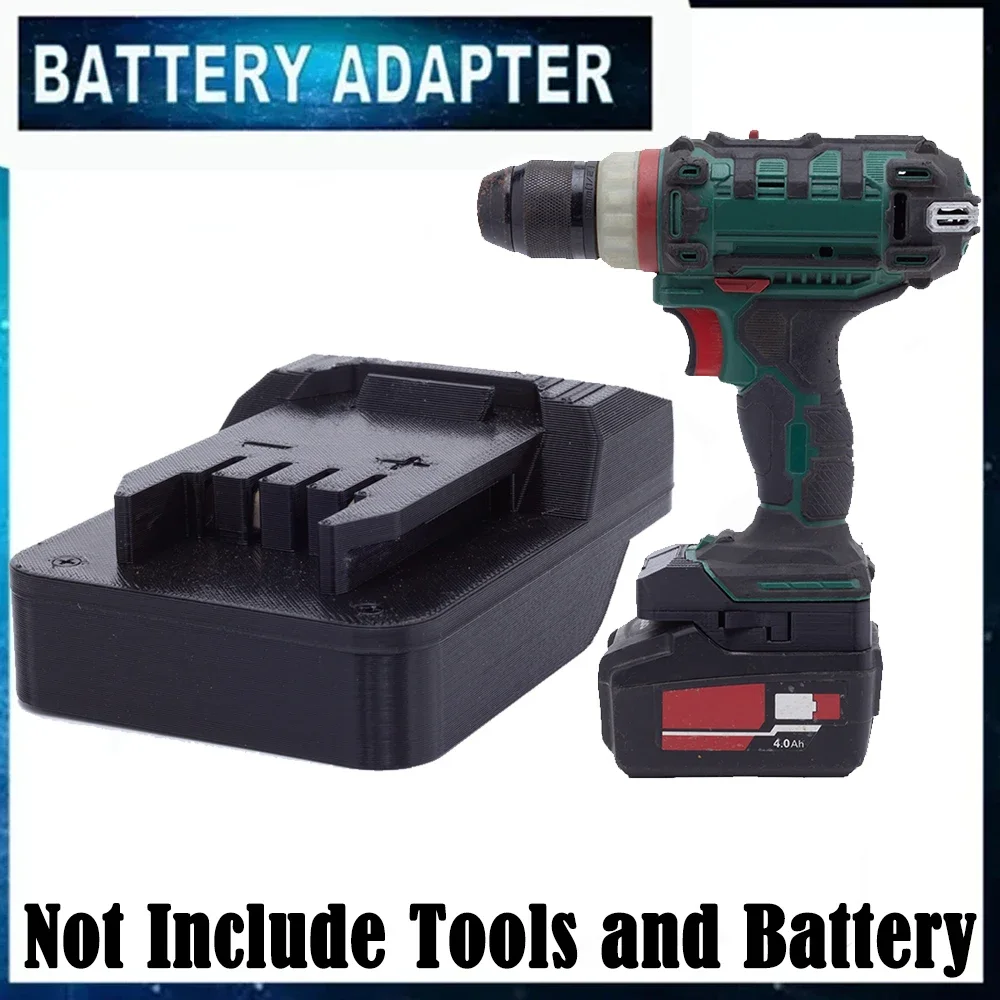 

Battery Adapter Converter For Metabo 18V Lithium Battery TO for Parkside X20V Power Screwdriver Tool (Battery not included)