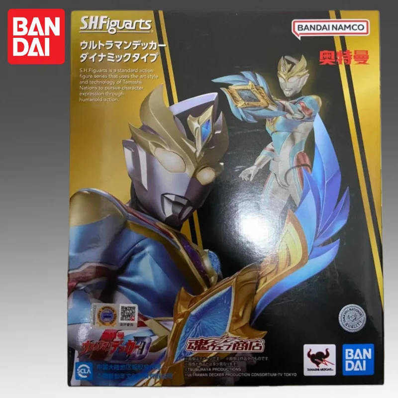 

В наличии: Оригинальная фигурка Bandai S.H.Figuarts Ультрамен Декер, новая, в коробке, модель персонажа аниме.