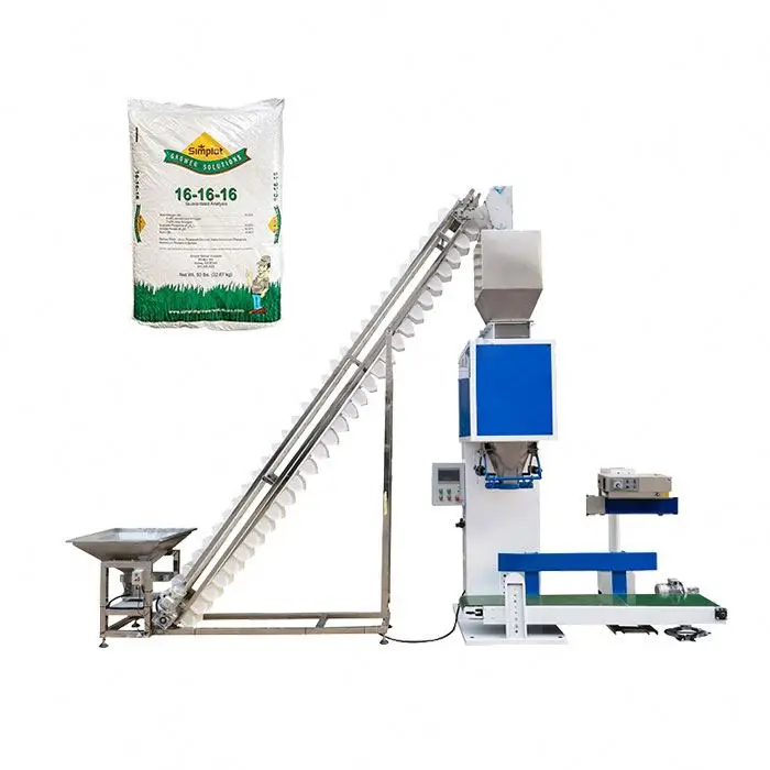 

Semi Automation SS316L 10 kg 25kg 50kg Sugar Salt Bagging Packing Machine for Salt