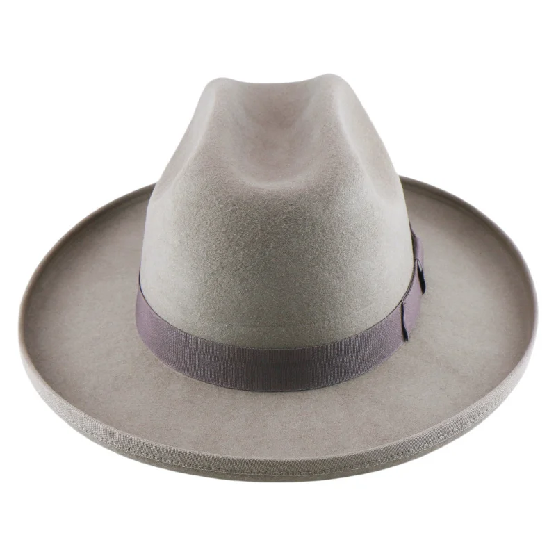 European And American Wool British Retro Jazz Hat For Men And Women, Large-brimmed Felt Hat, Versatile Style